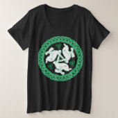 Hares de Triskele celtique (Design devant)