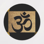Hari Om Labels (Design 2)