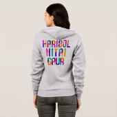 Haribol Nitai Gaur Hoodie (Achterkant volledig)