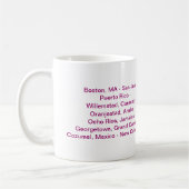 Haricots dans la tasse 2014 de café de perles (Gauche)