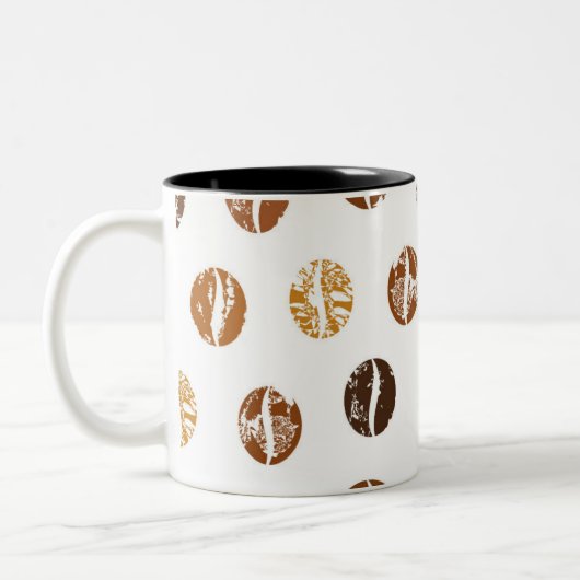 Haricots de café tasse (Gauche)