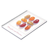 HARICOTS EN CHUTE 6,5x8,75 Carnet spiral (Côté gauche)