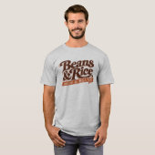 Haricots et T-shirt de riz (riz et haricots) (Devant entier)