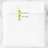 Haricots verts Chèques Jaunes Autocollants personn (Sac)