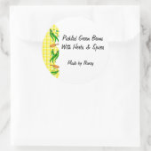 Haricots verts Chèques Jaunes Étiquettes de canne  (Sac)