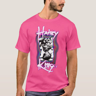 Harig Lucky Kat Design T-shirt