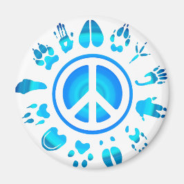 Harige vrede4 magneet