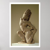 Harihara danst in de alidha pose, Prathara dyna Poster (Voorkant)