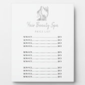 Haringsalon zilverglitter witte oliegant fotoplaat (Voorkant)