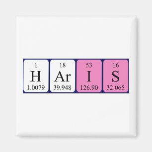 Haris periodieke table name magnet magneet