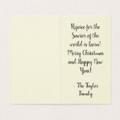 Hark, de Herald Angels Sing Kaart (Binnenkant ongevouwen)