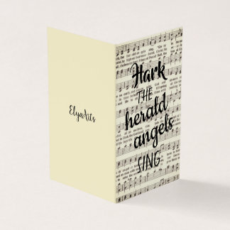 Hark, de Herald Angels Sing Kaart