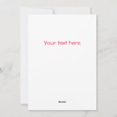 Hark de herald grappige kerstkarolpun feestdagenkaart (Achterkant)