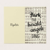 Hark, le chanteur des Herald Angels (Outside Unfolded)