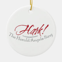 Hark the Herald Angels Sing Ornament