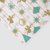 Hark. The Herald Angels Sing Tissuepapier (Detail)