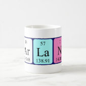 Harland nom de table périodique mug (Centre)
