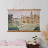 Harlaxton Manor Tapestry Hangend Wandkleed (Slaapkamer)