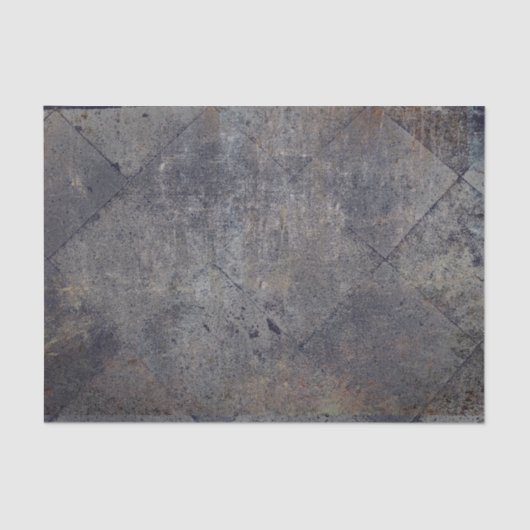  Harlekijn Geïnspireerd Grijs Grunge Textuur Tissuepapier (Voorkant)