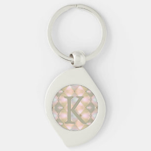 Harlekijnmoeder van de parel (Monogrammed) Sleutelhanger