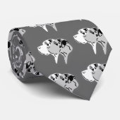 Harlekin en Merle Dane Head Stropdas (Opgerold)