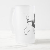 Harlekin Matglas Bierpul (Voorkant links)