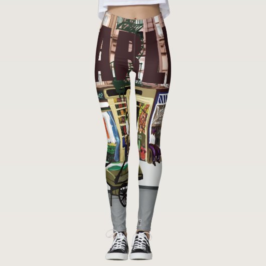Harlem Biz Boom Leggings (Voorkant)