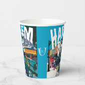 Harlem Blues Paper Cup Papieren Bekers (Links)