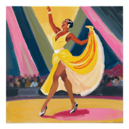 Harlem Dancer Perfect Poster