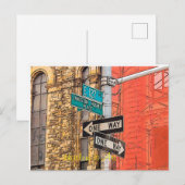 Harlem est une carte postale Art (Devant / Derrière)