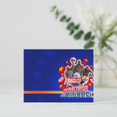Harlem GlobeTrotter's Group Afbeelding Briefkaart (Staand voorkant)