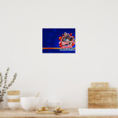 Harlem GlobeTrotter's Group Afbeelding Poster (Keuken)