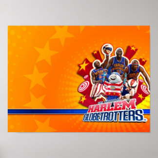 Harlem GlobeTrotter's Group Afbeelding Poster