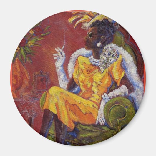 Harlem Gold Magnet Magneet (Voorkant)