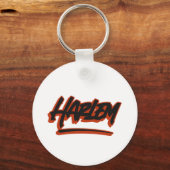 Harlem Graffiti Style Sleutelhanger (Achterkant)