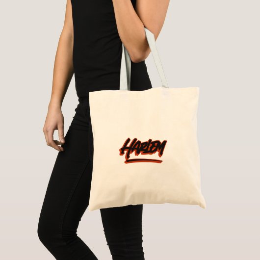 Harlem Graffiti Style Tote Bag (Voorkant (product))