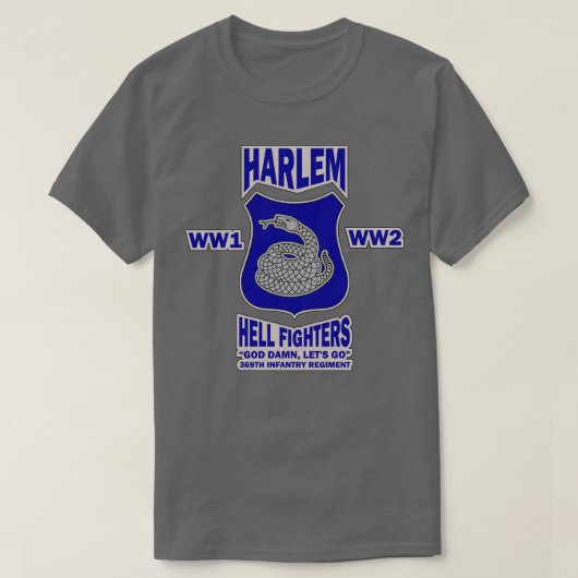 Harlem Hellfighters 4 T-shirt (Design voorkant)