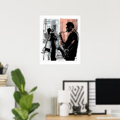 harlem jazz festival poster (Bureau à domicile)