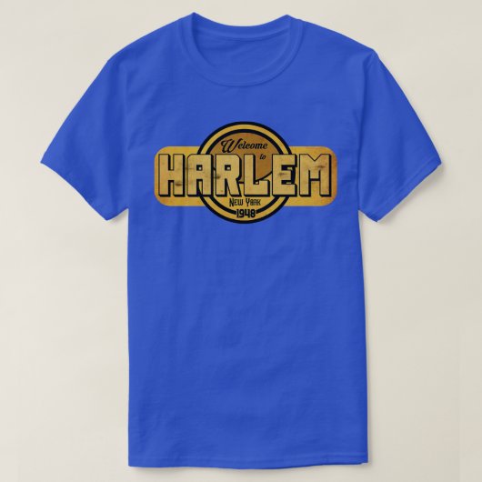 Harlem label t-shirt (Design voorkant)