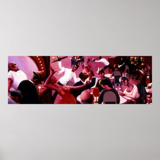 harlem nachtclub poster (Voorkant)