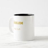 Harlem New York Gold Mug (Devant gauche)