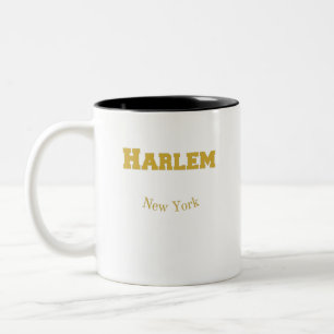 Harlem New York Gold Mug