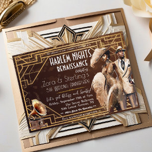 Harlem Nights Gatsby 1920s African American Kaart