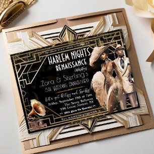 Harlem Nights Gatsby Jaren 20 Afro-Amerikaans Kaart
