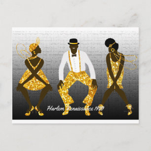 Harlem Renaissance 1920 Briefkaart