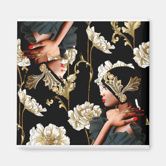 Harlem Renaissance 1920's Magneet (Voorkant)