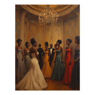 Harlem Renaissance Debutantes Perfect Poster