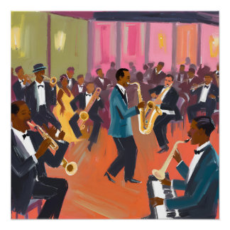 Harlem Renaissance Nightclub Perfect Poster