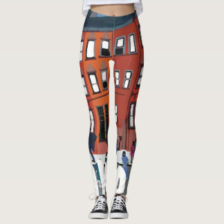 Harlem Renaissance ritme Leggings