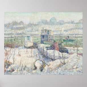 Harlem River - Ernest Lawson Fine Art Poster